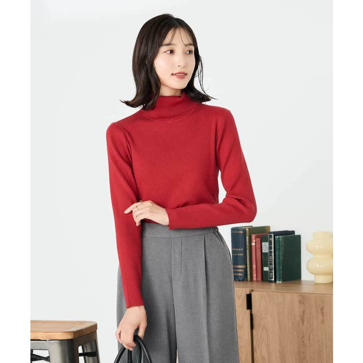 リブタートルニット | a.v.v【WOMEN】 | 詳細画像2 