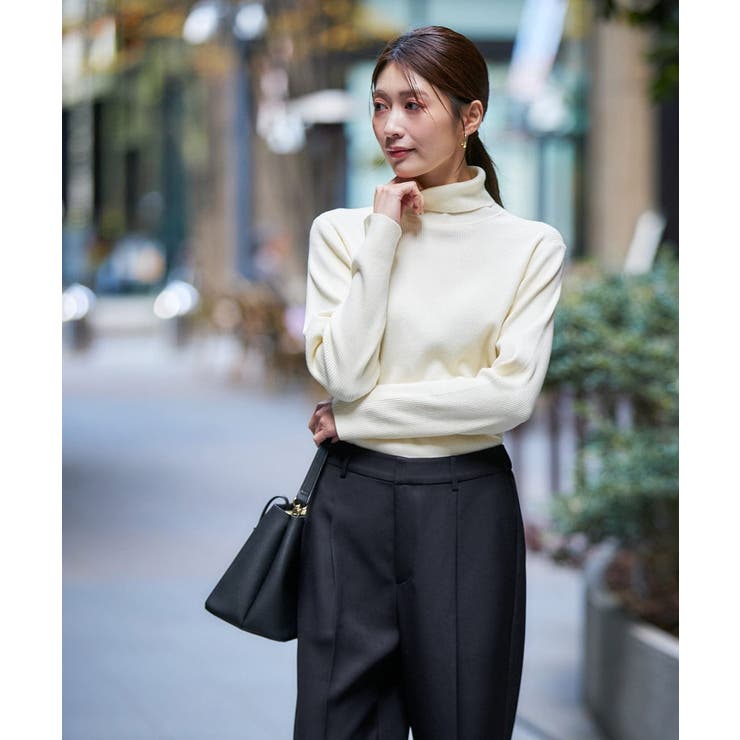 リブタートルニット | a.v.v【WOMEN】 | 詳細画像25 