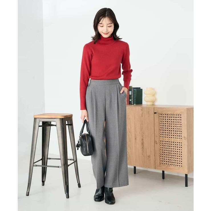 リブタートルニット | a.v.v【WOMEN】 | 詳細画像3 