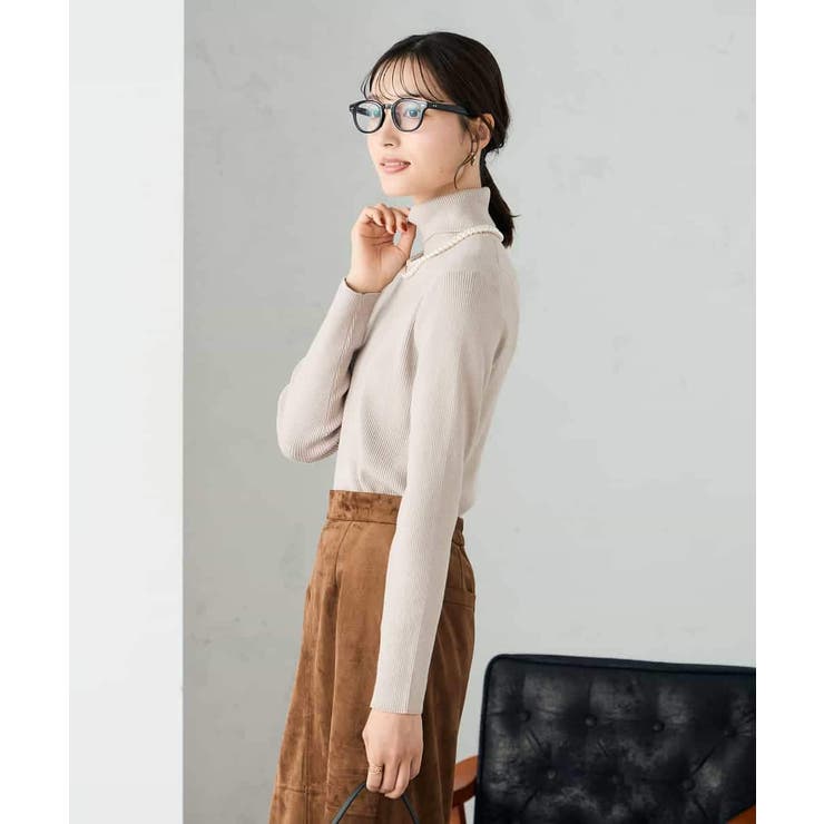 リブタートルニット | a.v.v【WOMEN】 | 詳細画像41 