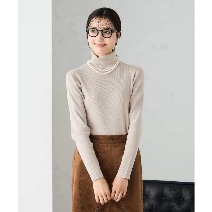 リブタートルニット | a.v.v【WOMEN】 | 詳細画像42 