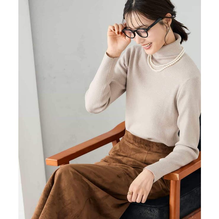 リブタートルニット | a.v.v【WOMEN】 | 詳細画像43 