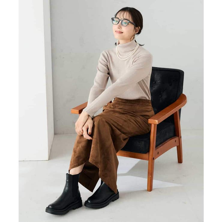 リブタートルニット | a.v.v【WOMEN】 | 詳細画像49 