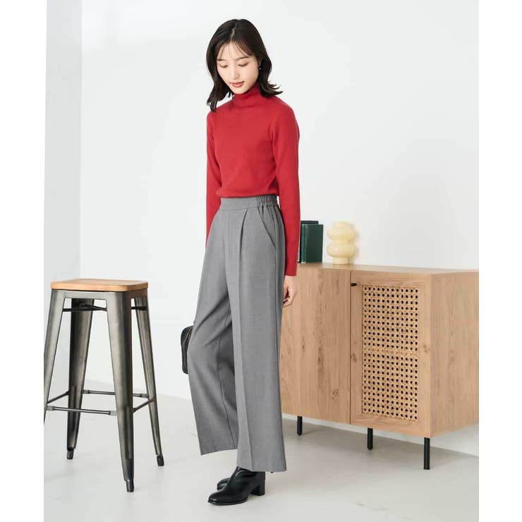 リブタートルニット | a.v.v【WOMEN】 | 詳細画像5 