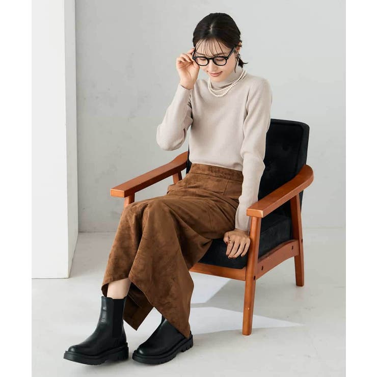 リブタートルニット | a.v.v【WOMEN】 | 詳細画像50 