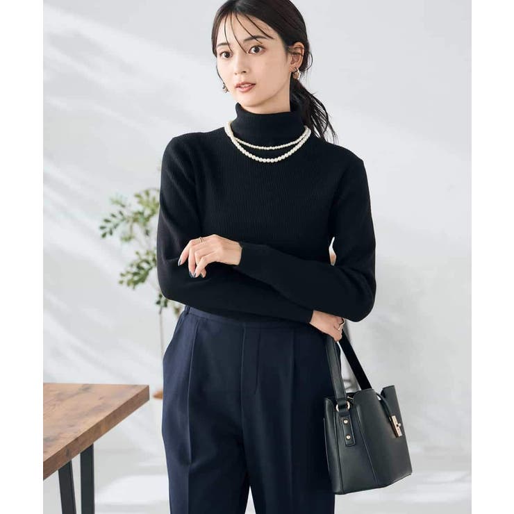 リブタートルニット | a.v.v【WOMEN】 | 詳細画像54 