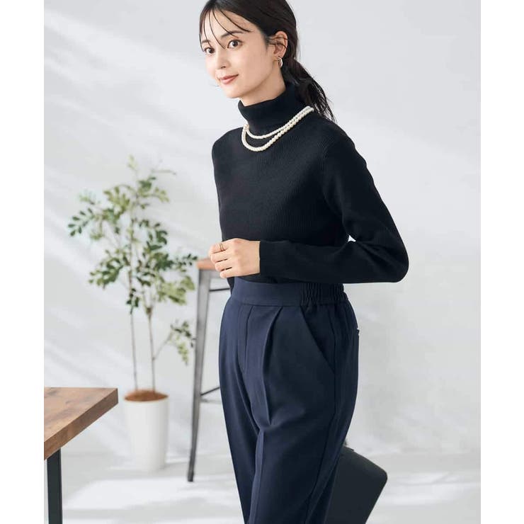 リブタートルニット | a.v.v【WOMEN】 | 詳細画像56 