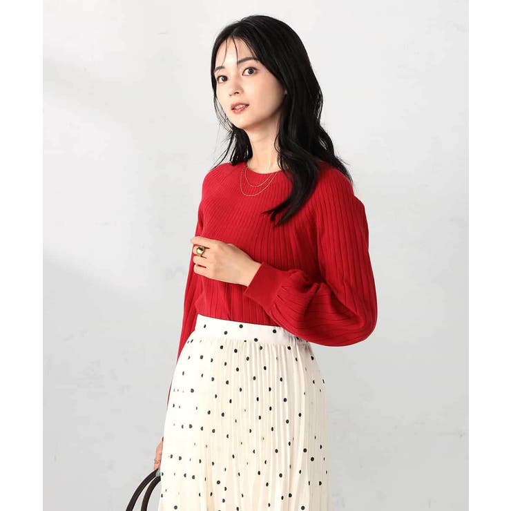 【洗える】求心風クルーネックニット【新色追加】 | a.v.v【WOMEN】 | 詳細画像14 