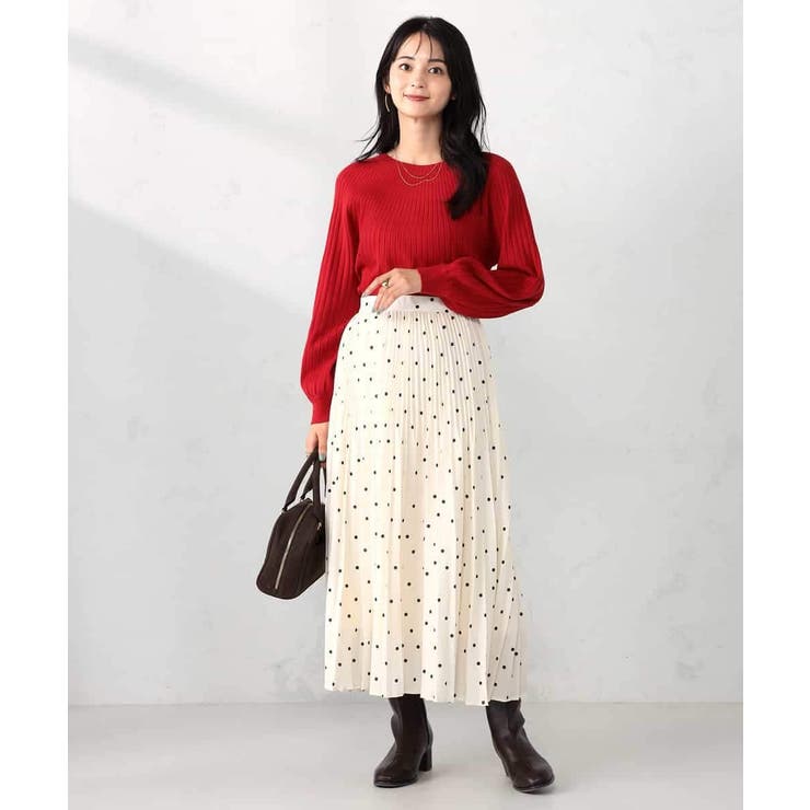 【洗える】求心風クルーネックニット【新色追加】 | a.v.v【WOMEN】 | 詳細画像17 