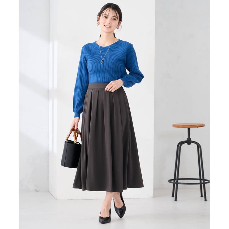 【洗える】求心風クルーネックニット【新色追加】 | a.v.v【WOMEN】 | 詳細画像22 