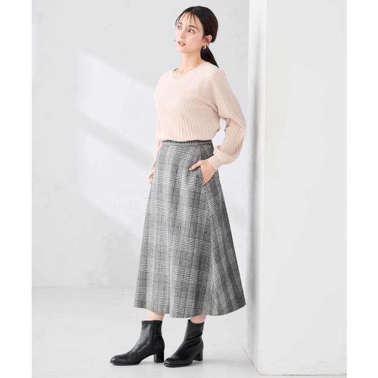 【洗える】求心風クルーネックニット【新色追加】 | a.v.v【WOMEN】 | 詳細画像25 