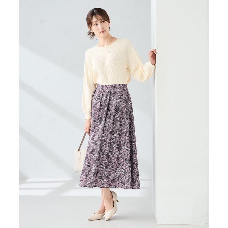 【洗える】求心風クルーネックニット【新色追加】 | a.v.v【WOMEN】 | 詳細画像35 