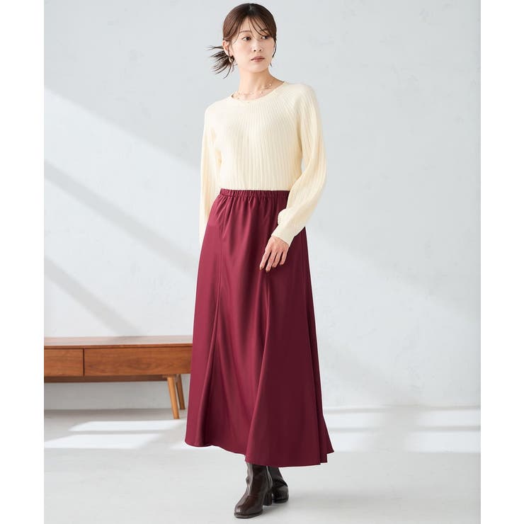 【洗える】求心風クルーネックニット【新色追加】 | a.v.v【WOMEN】 | 詳細画像37 