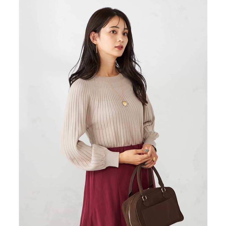 【洗える】求心風クルーネックニット【新色追加】 | a.v.v【WOMEN】 | 詳細画像41 