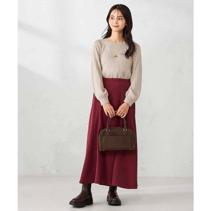 【洗える】求心風クルーネックニット【新色追加】 | a.v.v【WOMEN】 | 詳細画像43 