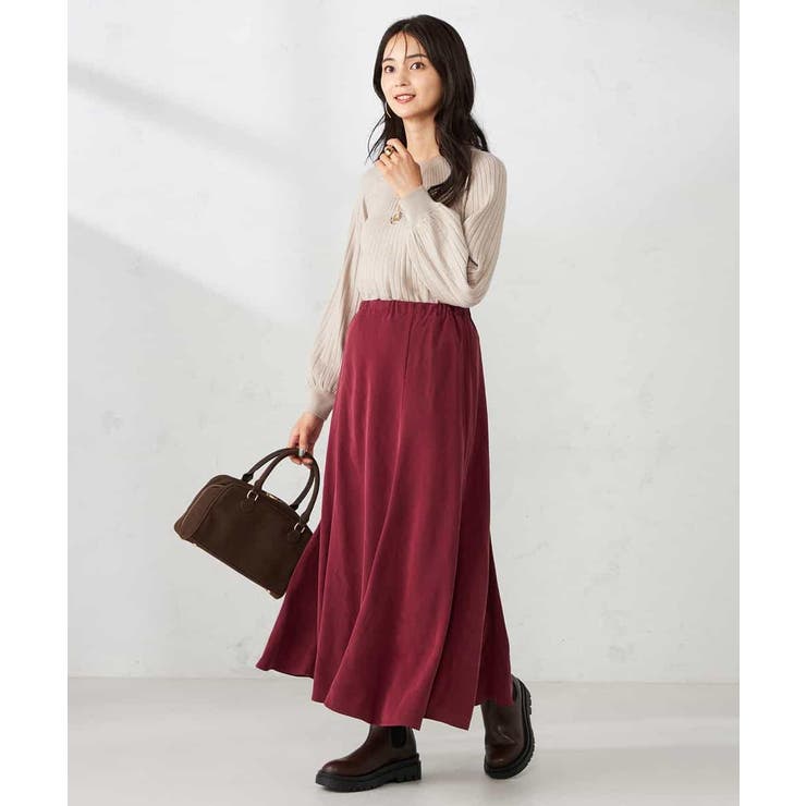 【洗える】求心風クルーネックニット【新色追加】 | a.v.v【WOMEN】 | 詳細画像45 