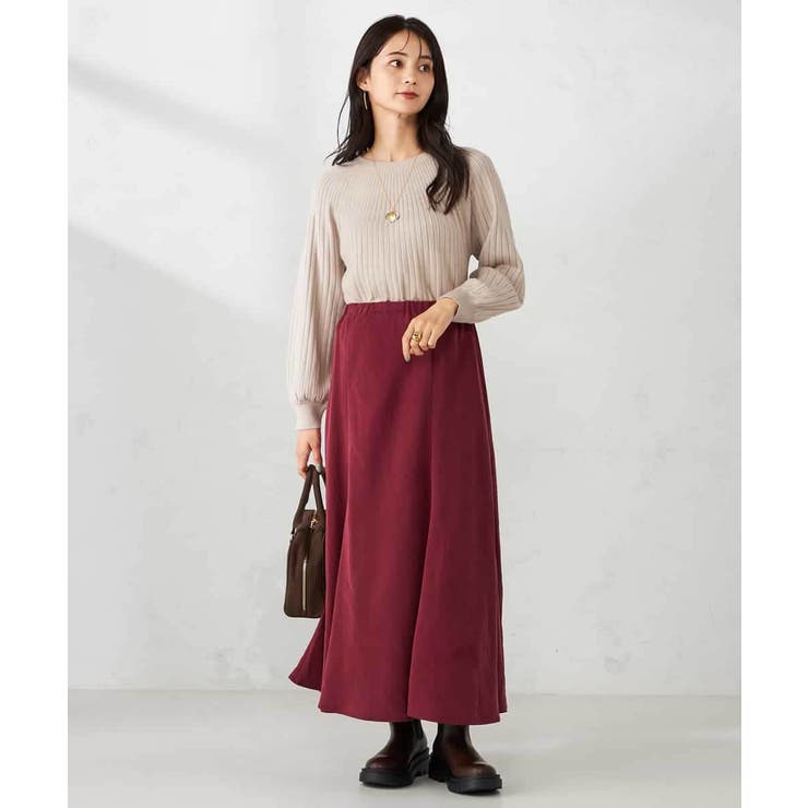 【洗える】求心風クルーネックニット【新色追加】 | a.v.v【WOMEN】 | 詳細画像46 