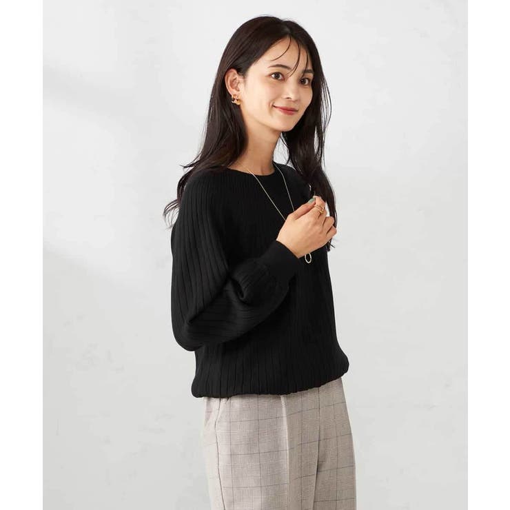 【洗える】求心風クルーネックニット【新色追加】 | a.v.v【WOMEN】 | 詳細画像48 