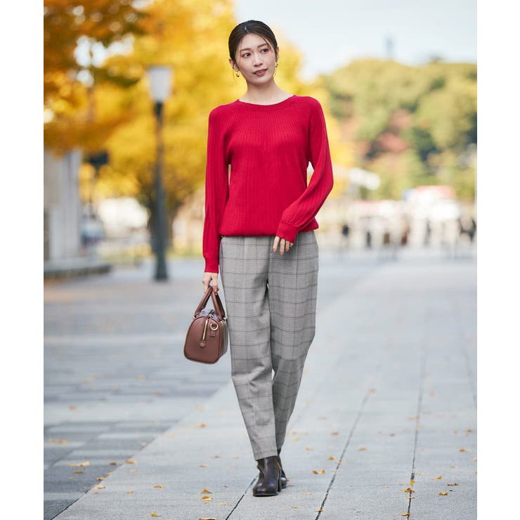 【洗える】求心風クルーネックニット【新色追加】 | a.v.v【WOMEN】 | 詳細画像5 