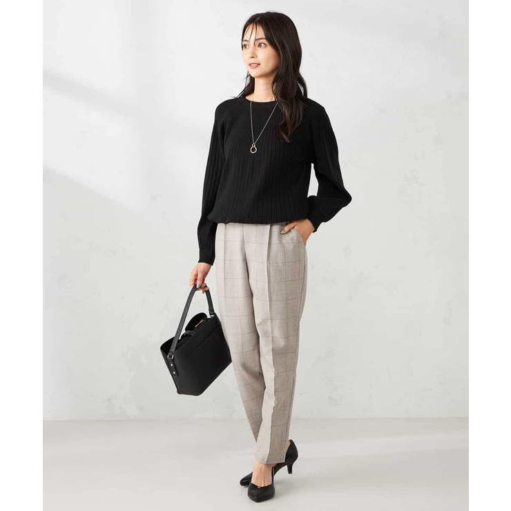 【洗える】求心風クルーネックニット【新色追加】 | a.v.v【WOMEN】 | 詳細画像51 