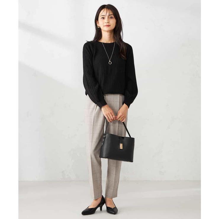 【洗える】求心風クルーネックニット【新色追加】 | a.v.v【WOMEN】 | 詳細画像52 