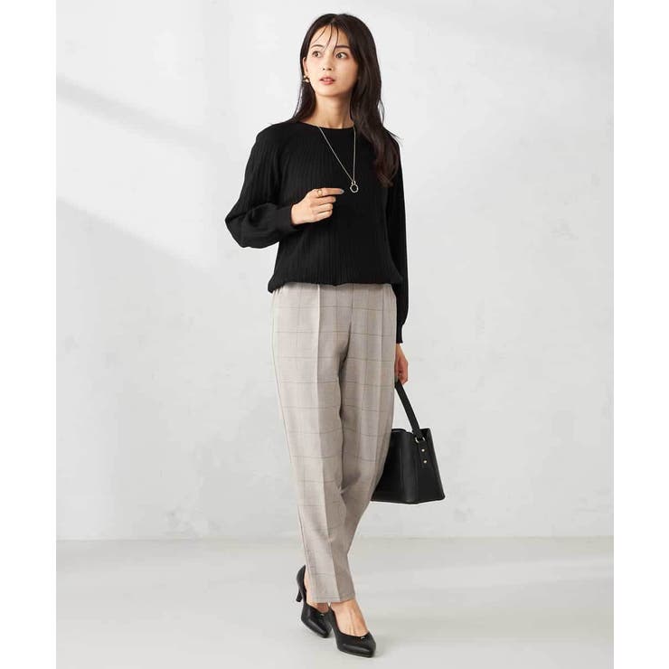 【洗える】求心風クルーネックニット【新色追加】 | a.v.v【WOMEN】 | 詳細画像53 