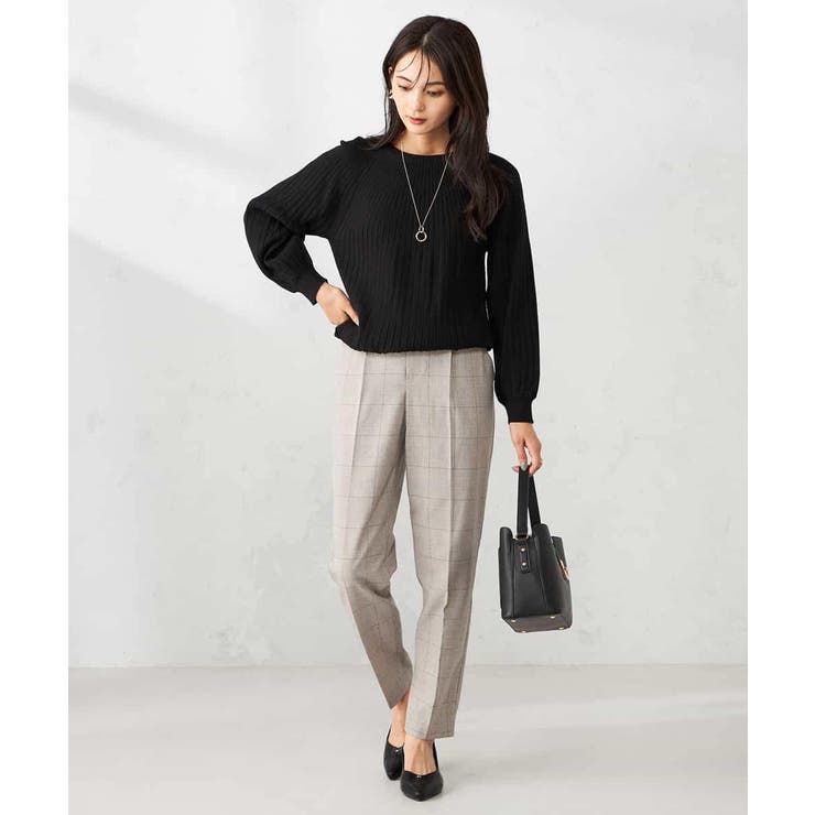 【洗える】求心風クルーネックニット【新色追加】 | a.v.v【WOMEN】 | 詳細画像54 