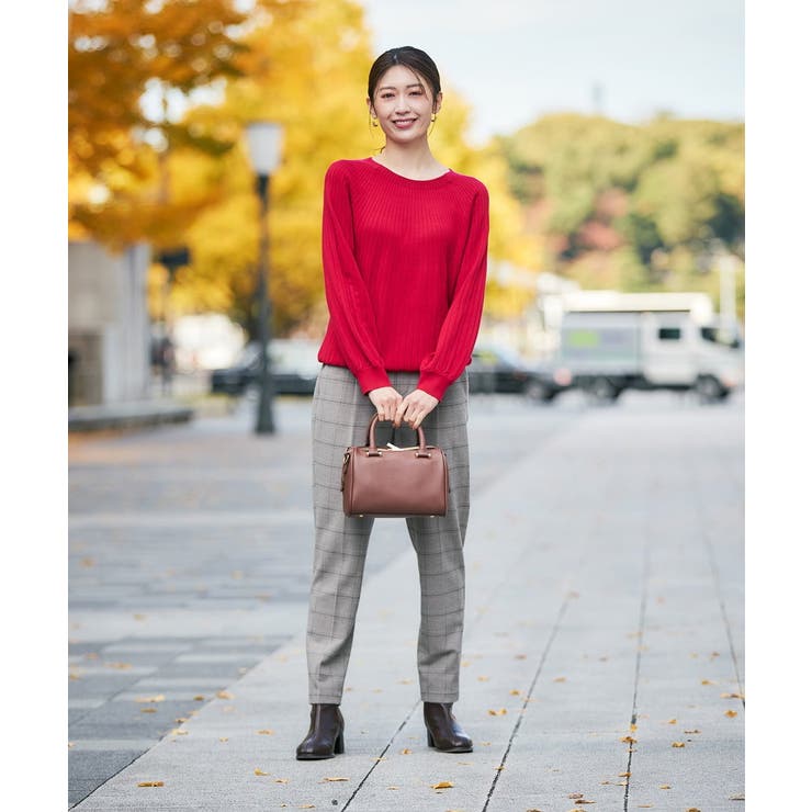 【洗える】求心風クルーネックニット【新色追加】 | a.v.v【WOMEN】 | 詳細画像6 