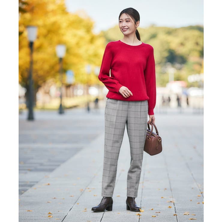 【洗える】求心風クルーネックニット【新色追加】 | a.v.v【WOMEN】 | 詳細画像7 