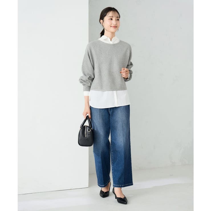 【2SET 雑誌InRed(宝島社)12月号掲載】クロップドニット＆ニットベスト | a.v.v【WOMEN】 | 詳細画像19 