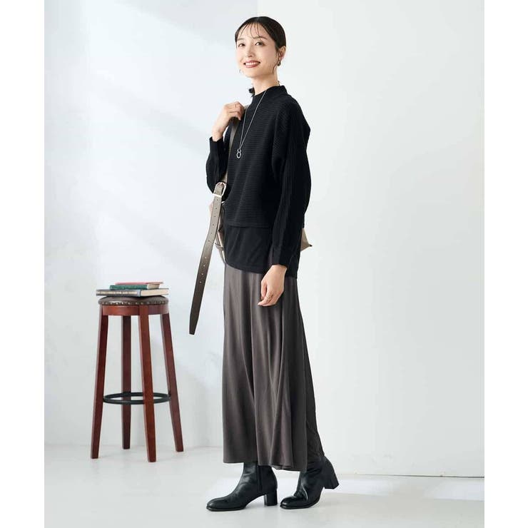 【2SET 雑誌InRed(宝島社)12月号掲載】クロップドニット＆ニットベスト | a.v.v【WOMEN】 | 詳細画像25 