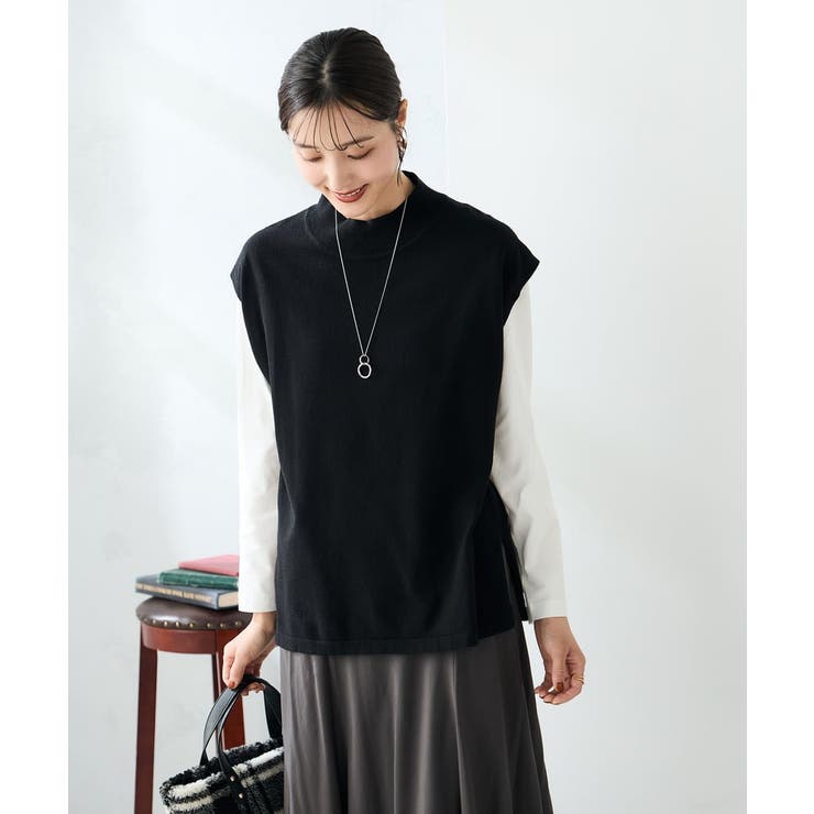 【2SET 雑誌InRed(宝島社)12月号掲載】クロップドニット＆ニットベスト | a.v.v【WOMEN】 | 詳細画像29 