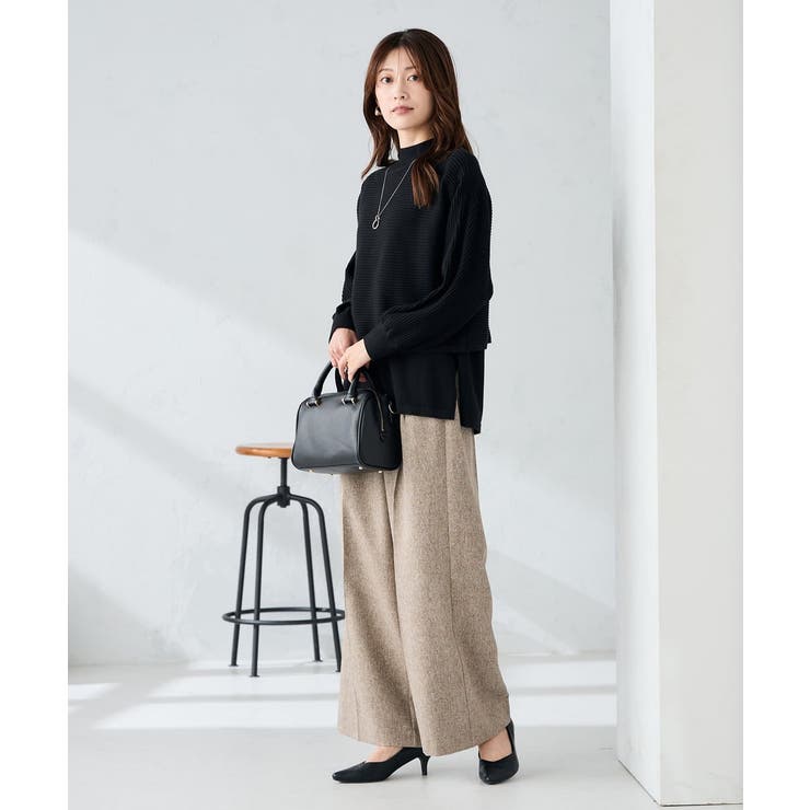 【2SET 雑誌InRed(宝島社)12月号掲載】クロップドニット＆ニットベスト | a.v.v【WOMEN】 | 詳細画像36 