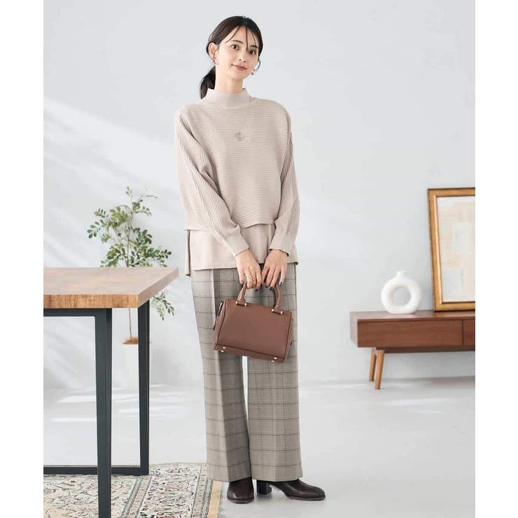 【2SET 雑誌InRed(宝島社)12月号掲載】クロップドニット＆ニットベスト | a.v.v【WOMEN】 | 詳細画像4 