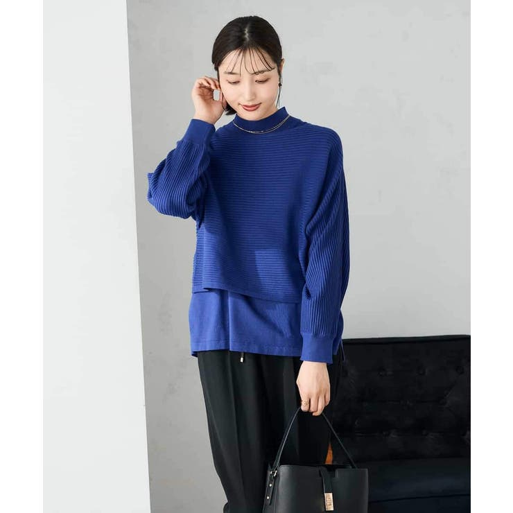 【2SET 雑誌InRed(宝島社)12月号掲載】クロップドニット＆ニットベスト | a.v.v【WOMEN】 | 詳細画像48 