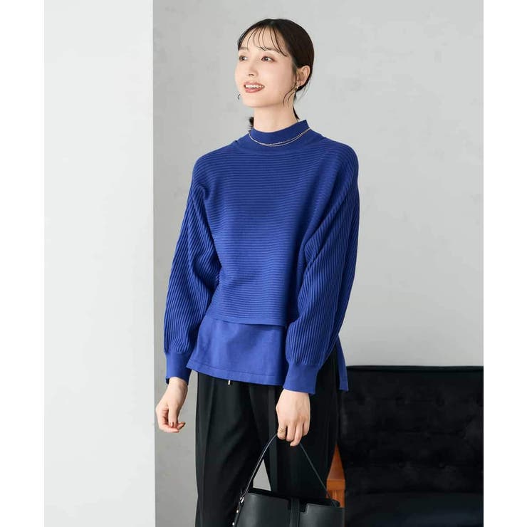 【2SET 雑誌InRed(宝島社)12月号掲載】クロップドニット＆ニットベスト | a.v.v【WOMEN】 | 詳細画像49 