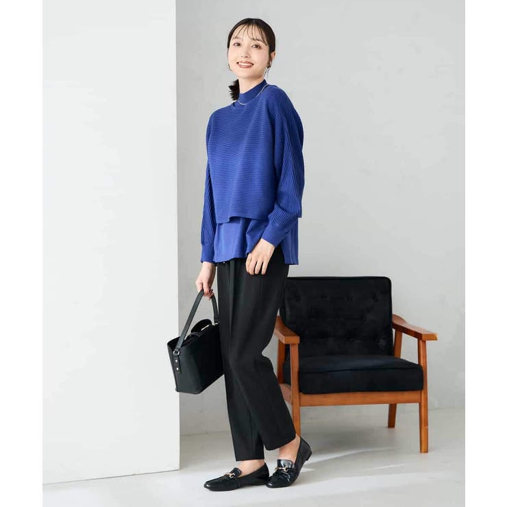 【2SET 雑誌InRed(宝島社)12月号掲載】クロップドニット＆ニットベスト | a.v.v【WOMEN】 | 詳細画像52 