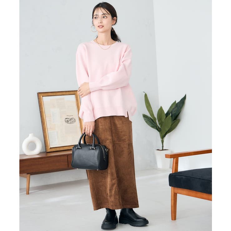 スウェットライクニット | a.v.v【WOMEN】 | 詳細画像10 