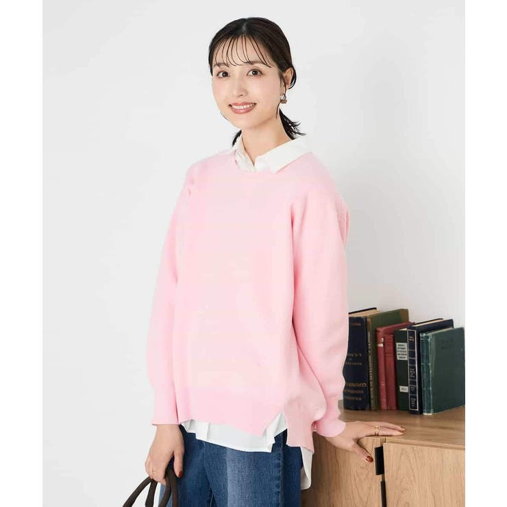 スウェットライクニット | a.v.v【WOMEN】 | 詳細画像11 