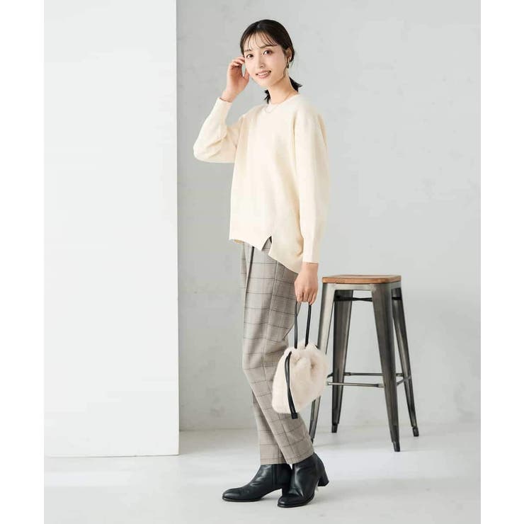 スウェットライクニット | a.v.v【WOMEN】 | 詳細画像28 