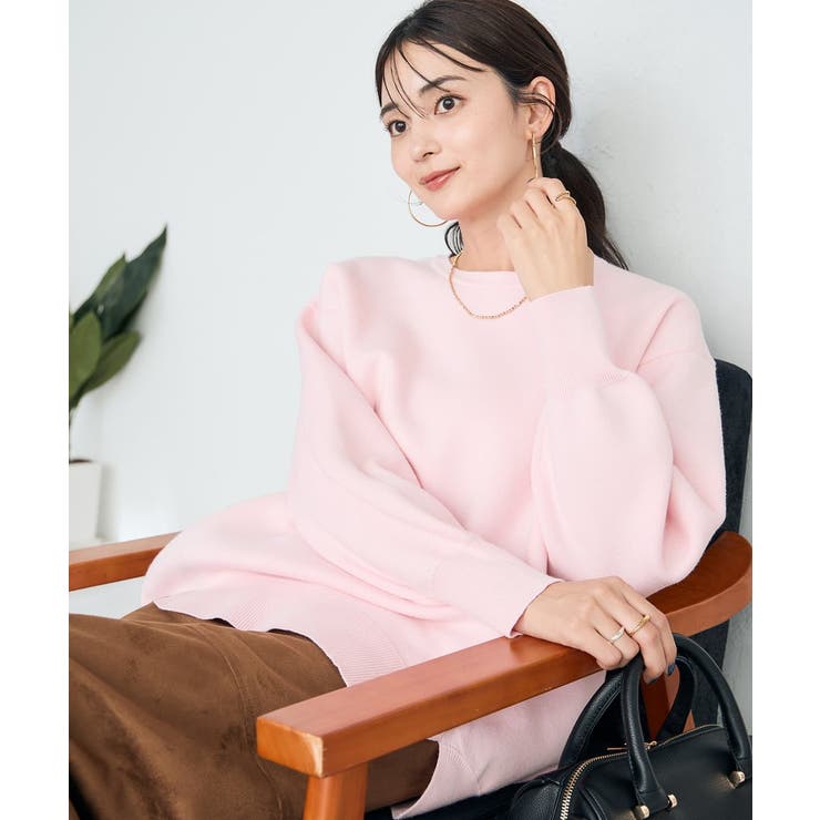 スウェットライクニット | a.v.v【WOMEN】 | 詳細画像3 