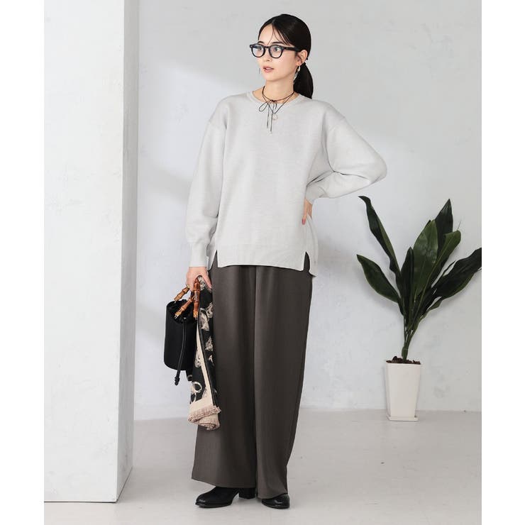 スウェットライクニット | a.v.v【WOMEN】 | 詳細画像30 