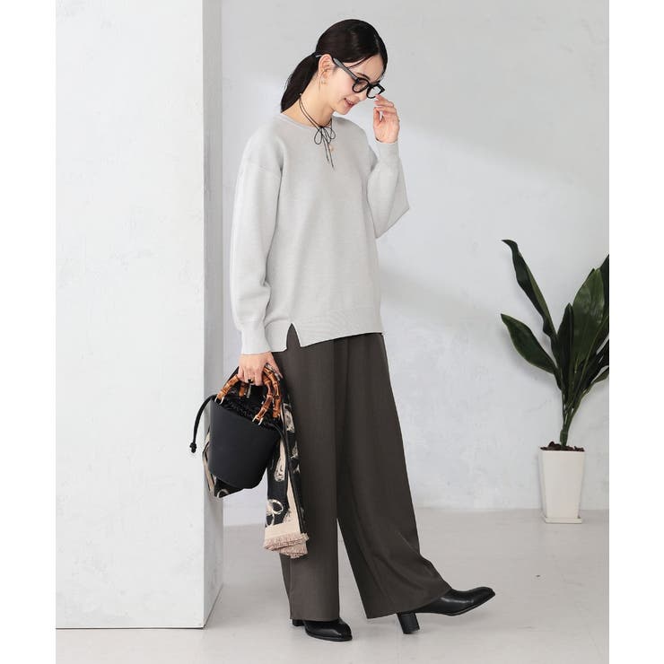 スウェットライクニット | a.v.v【WOMEN】 | 詳細画像32 