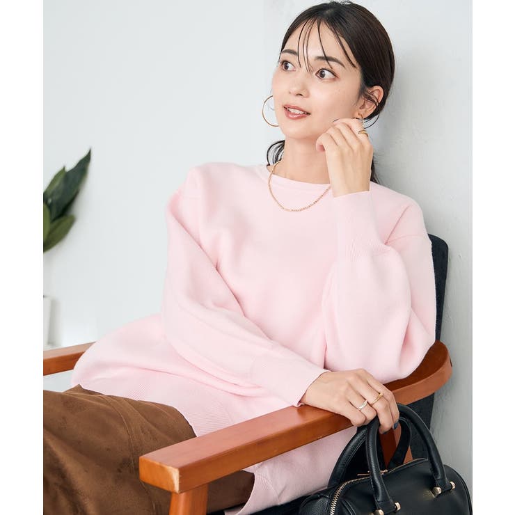 スウェットライクニット | a.v.v【WOMEN】 | 詳細画像4 