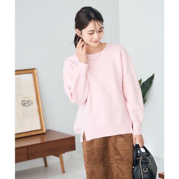 スウェットライクニット | a.v.v【WOMEN】 | 詳細画像6 