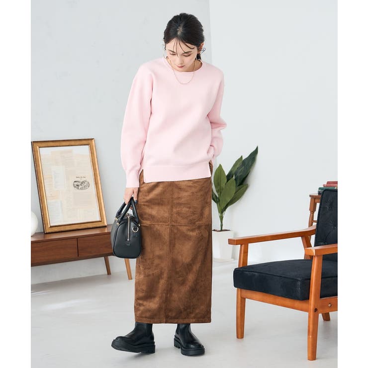 スウェットライクニット | a.v.v【WOMEN】 | 詳細画像7 