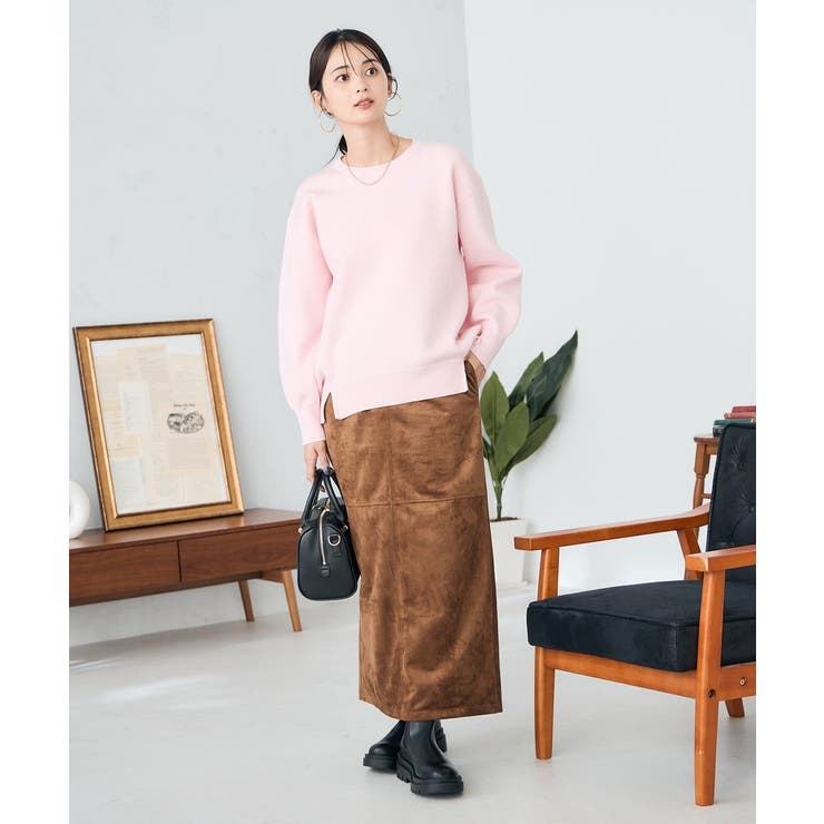 スウェットライクニット | a.v.v【WOMEN】 | 詳細画像8 