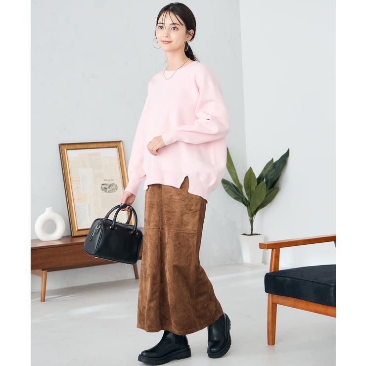 スウェットライクニット | a.v.v【WOMEN】 | 詳細画像9 