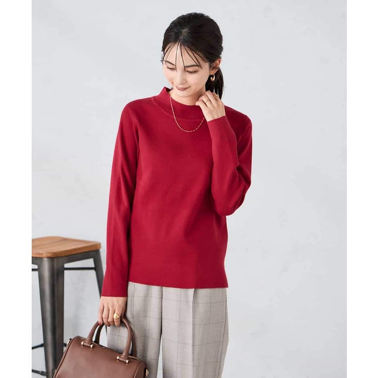 【洗える】プチハイネックニット | a.v.v【WOMEN】 | 詳細画像1 