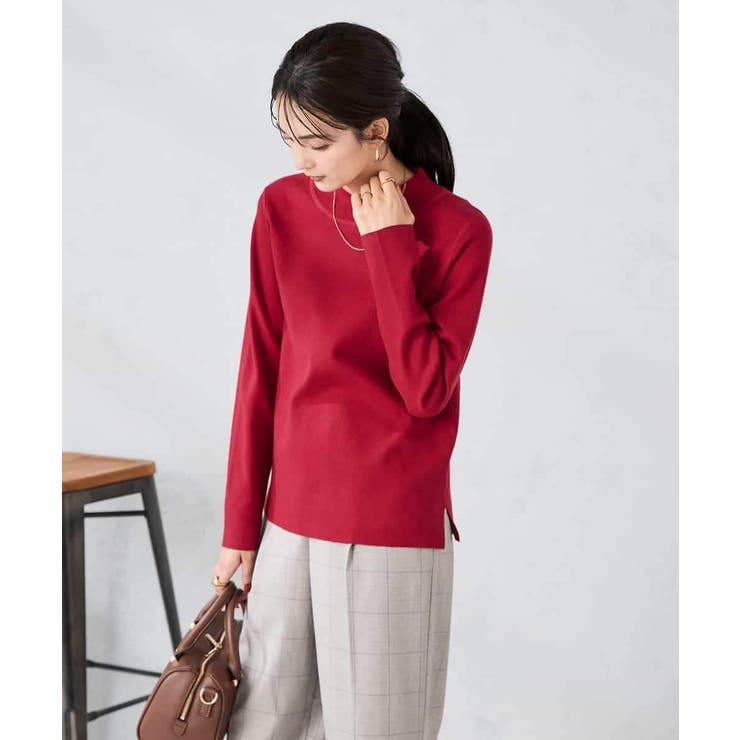 【洗える】プチハイネックニット | a.v.v【WOMEN】 | 詳細画像2 